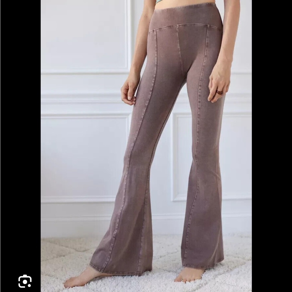Urban Outfitters Flare Leg Pants in Brown